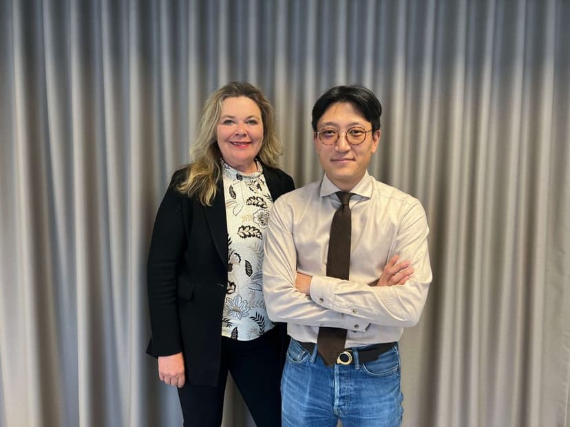 Trine Larsen og Danby Choi
