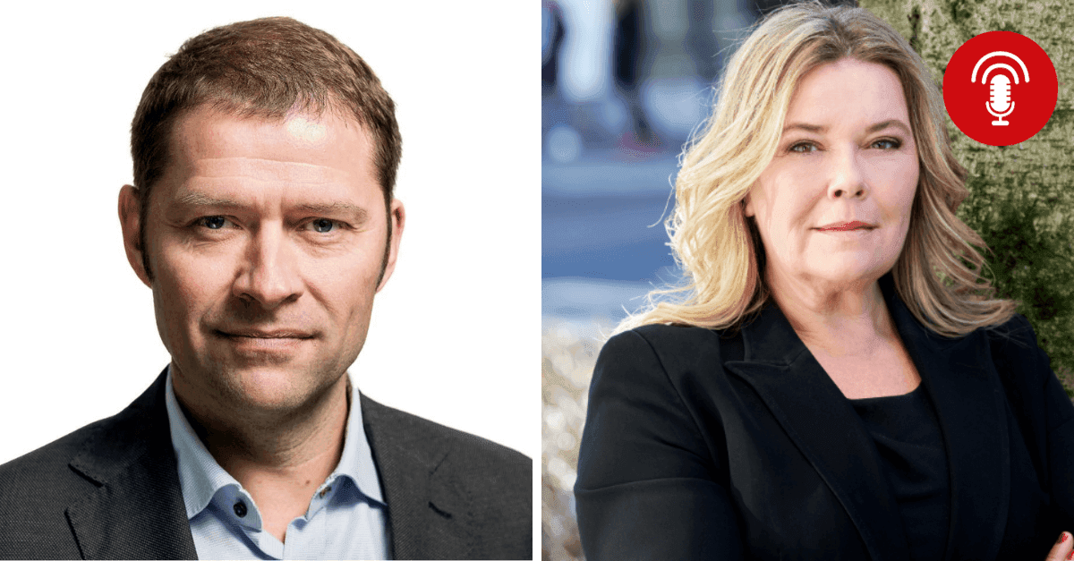 Rune Jevne Sjøhelle og Trine Larsen